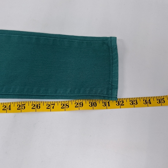 Volcom Sound Check Skinny Jeans, Green, Old Stock, 26x32, read description - Picture 11 of 14